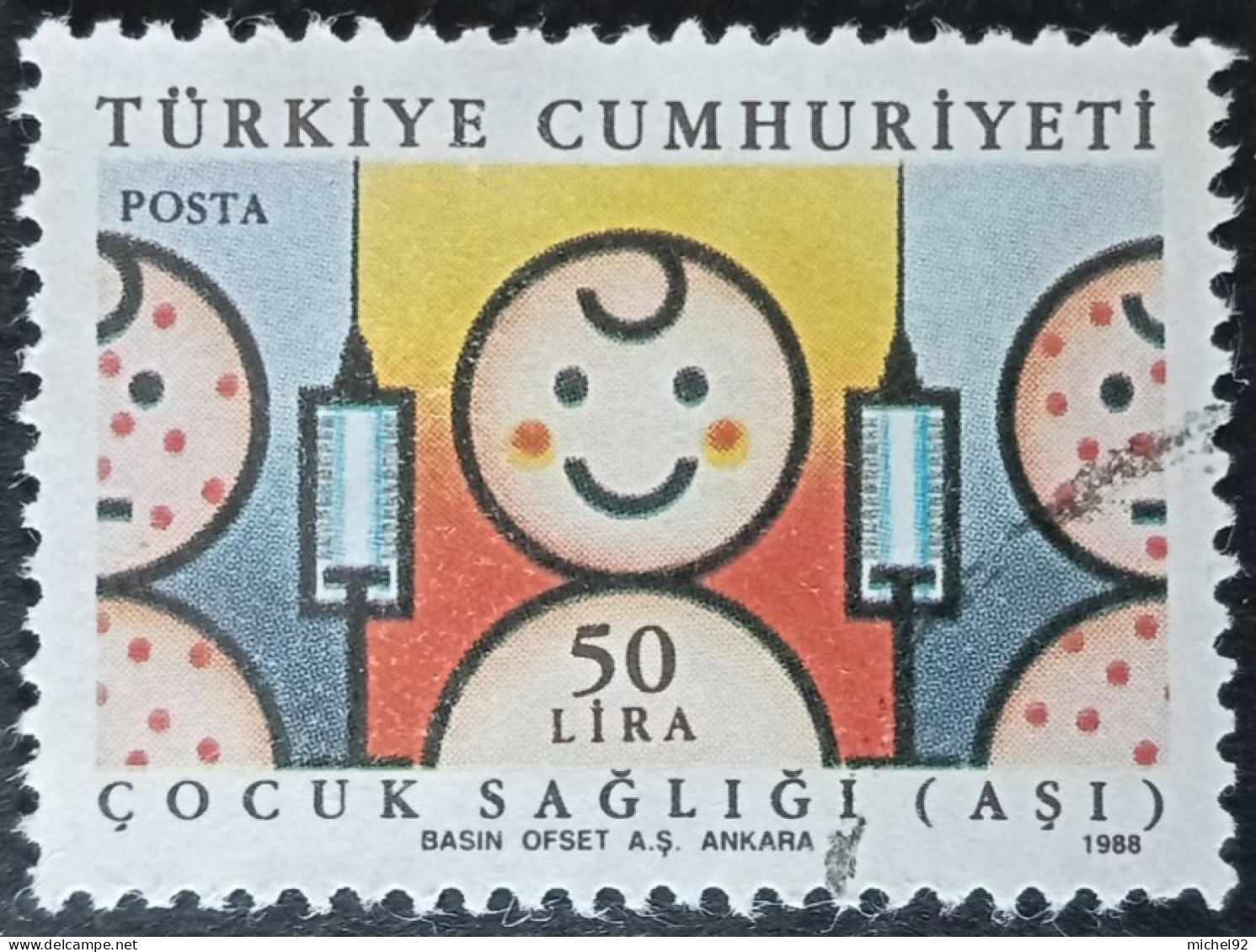 Turquie 1988 - YT N°2559 - Oblitéré - Usati