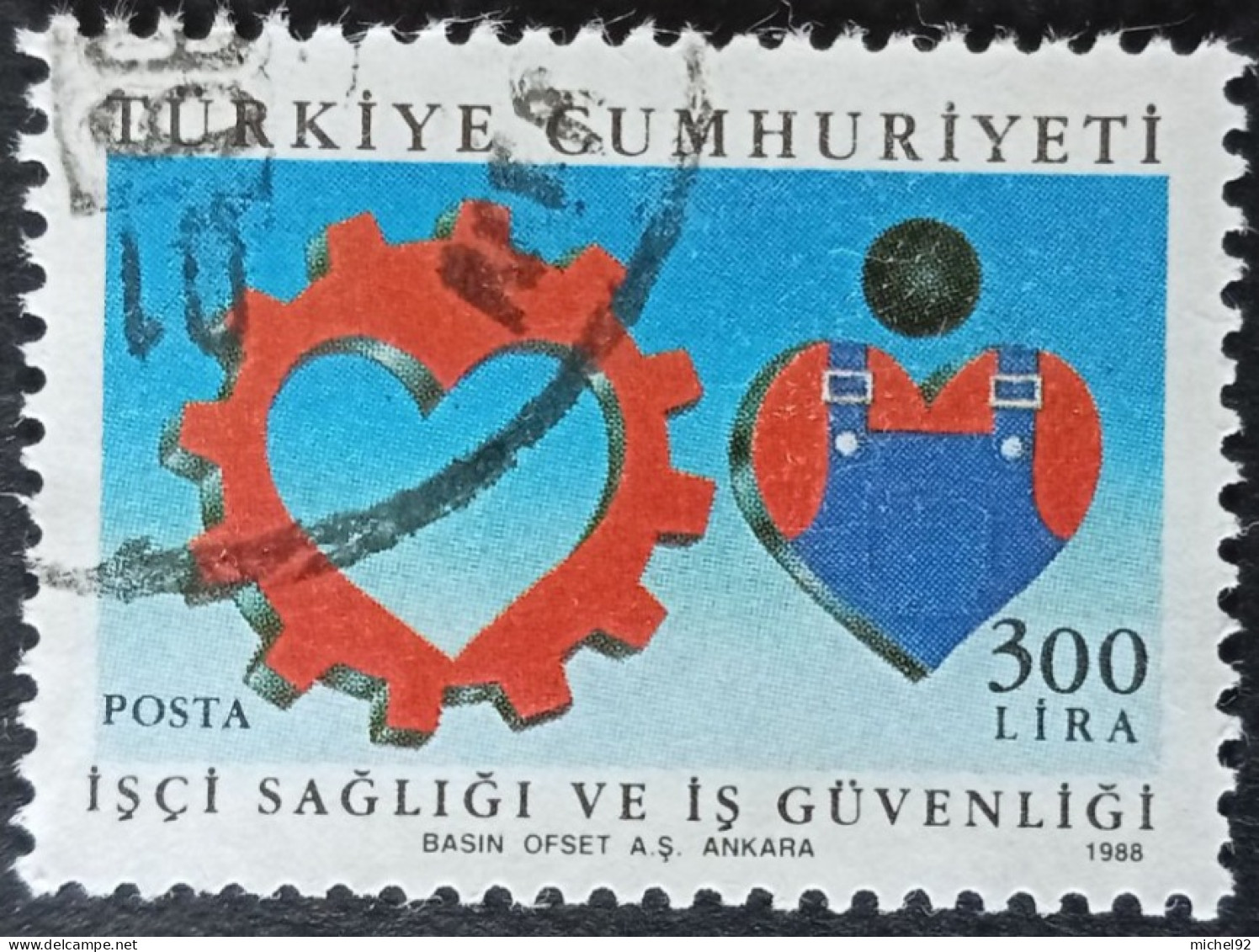 Turquie 1988 - YT N°2561 - Oblitéré - Oblitérés