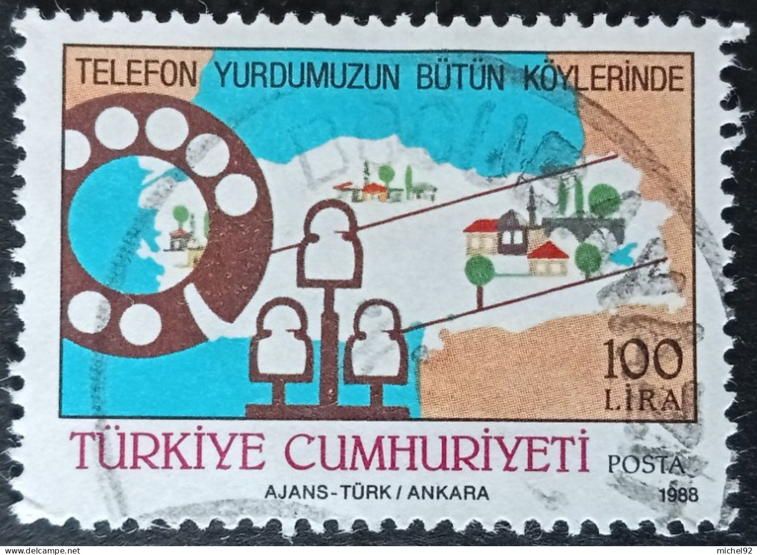 Turquie 1988 - YT N°2572 - Oblitéré - Oblitérés