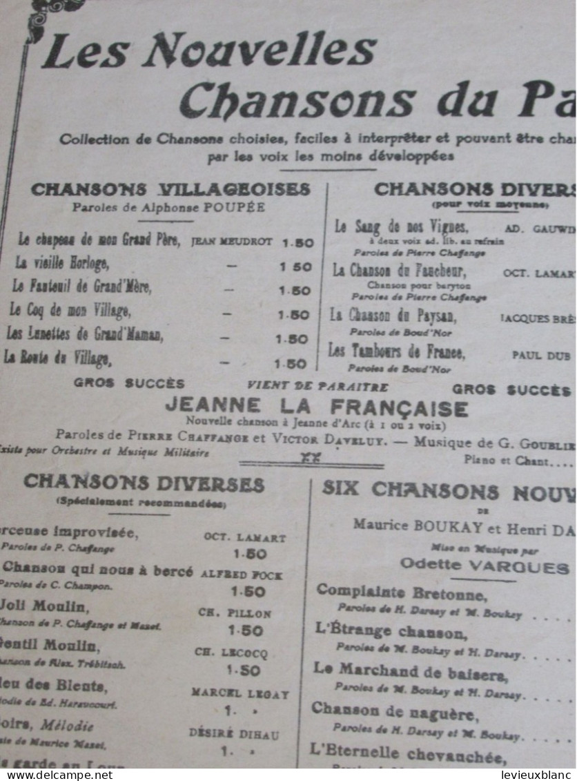 Partition Ancienne/"La Valse Des Dessous "/Zingarella/ Chaffange Et Marty/ Ch. PILLON/Vers1909  PART383 - Otros & Sin Clasificación