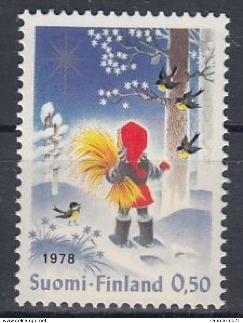 FINLAND 833,unused (**) Christmas 1978 - Ungebraucht