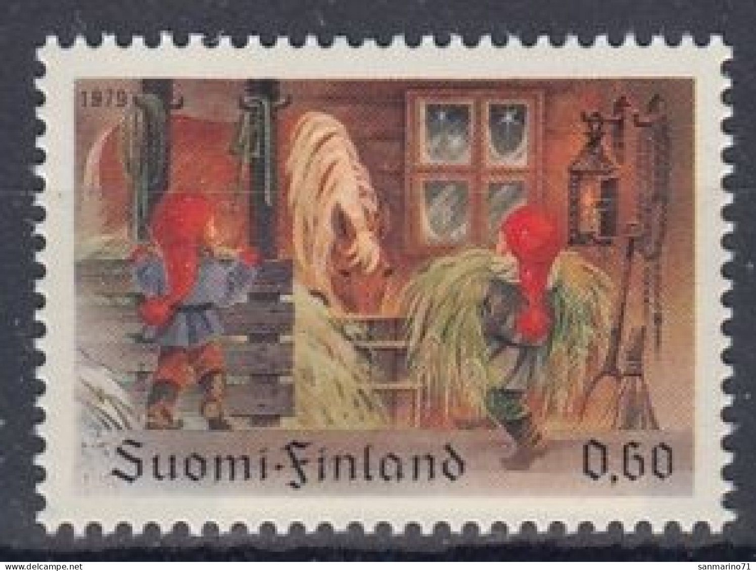 FINLAND 860,unused (**) Christmas 1979 - Neufs