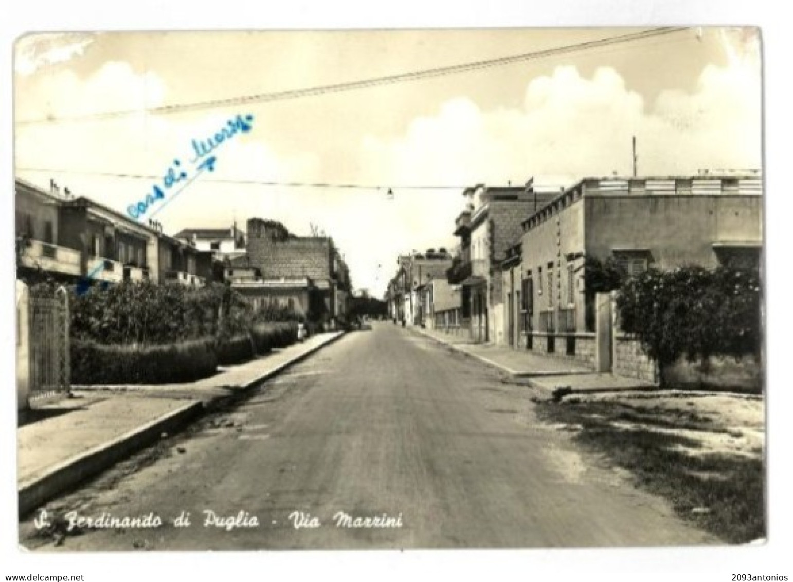 X1206) SAN FERDINANDO DI PUGLIA   BARLETTA ANDRIA TRANI CARTOLINA VIAGGIATA - Barletta