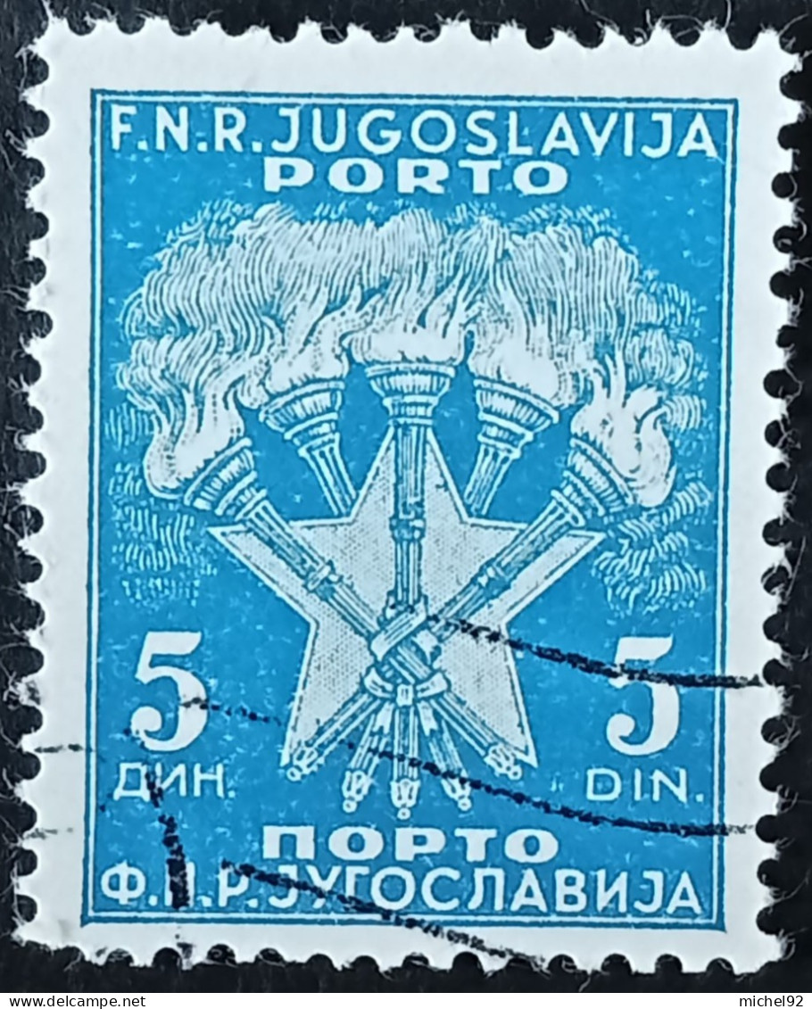 Yougoslavie Taxe 1953 - YT N°116 - Oblitéré - Postage Due