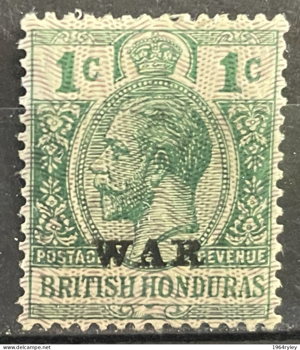 BRITISH HONDURAS  - MH* - 1916 - # MR 1 - British Honduras (...-1970)