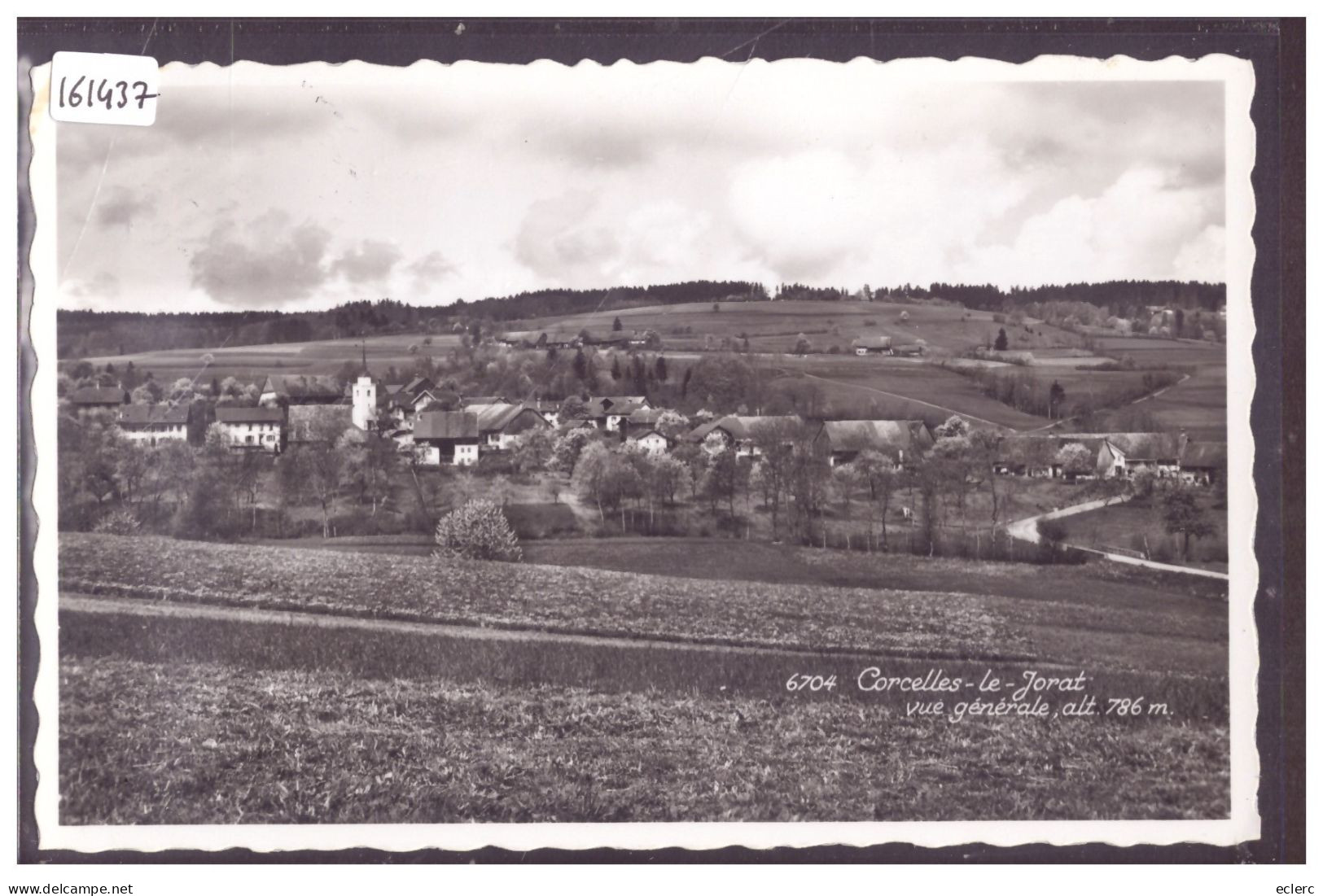 DISTRICT D'ORON - CORCELLES LE JORAT - TB - Corcelles-le-Jorat