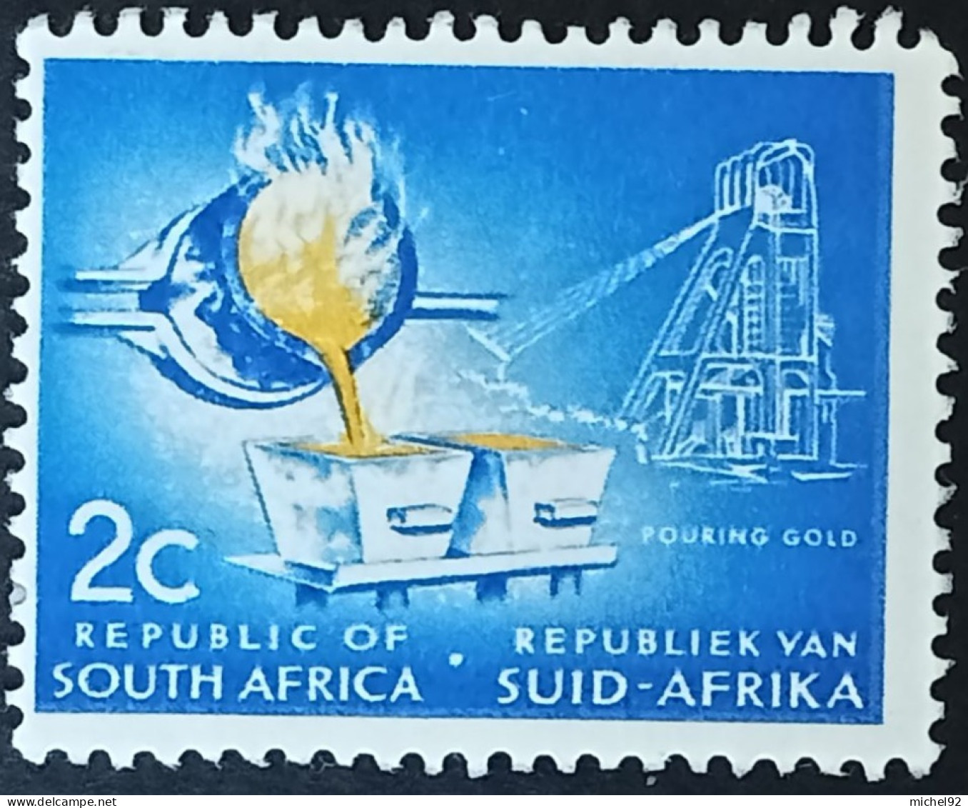 Afrique Du Sud 1961-62 - YT N°251 - Oblitéré - Gebraucht