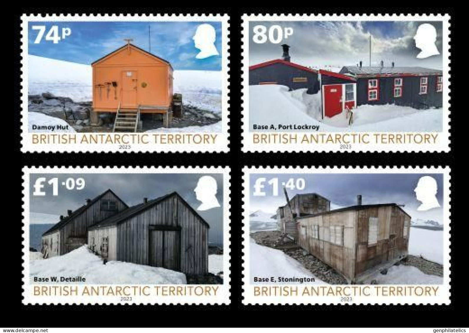 BAT 2023 ARCHITECTURE Buildings HOUSES - Fine Set MNH - Neufs