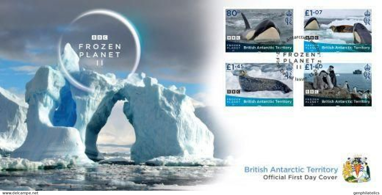 BAT 2023 FAUNA Animals PENGUINS SEALS KILLER WHALES - FDC - Ongebruikt