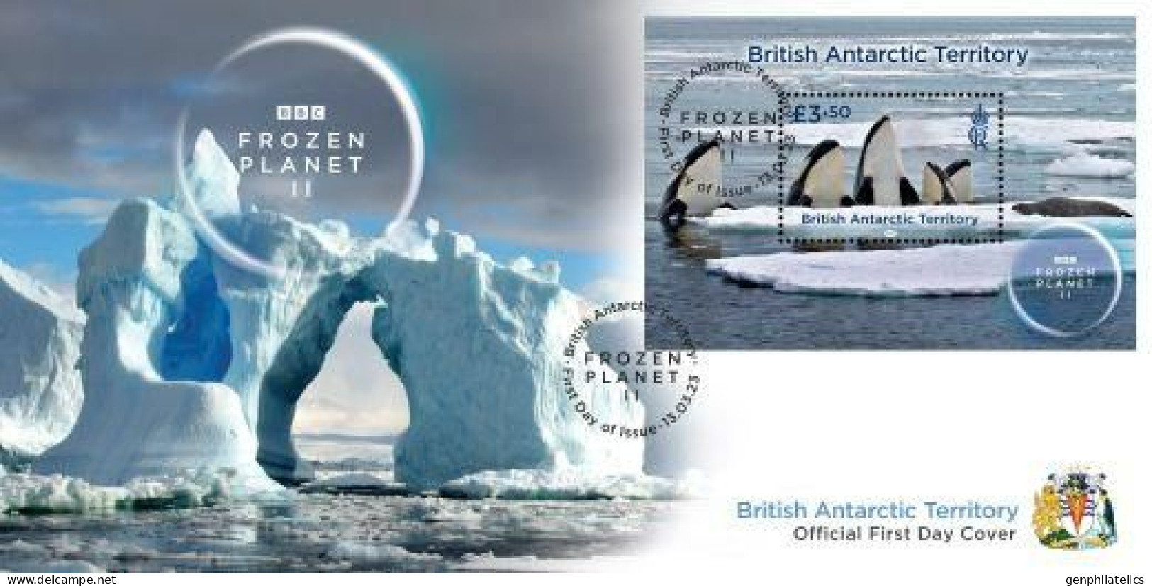 BAT 2023 FAUNA Animals KILLER WHALES - FDC - Unused Stamps