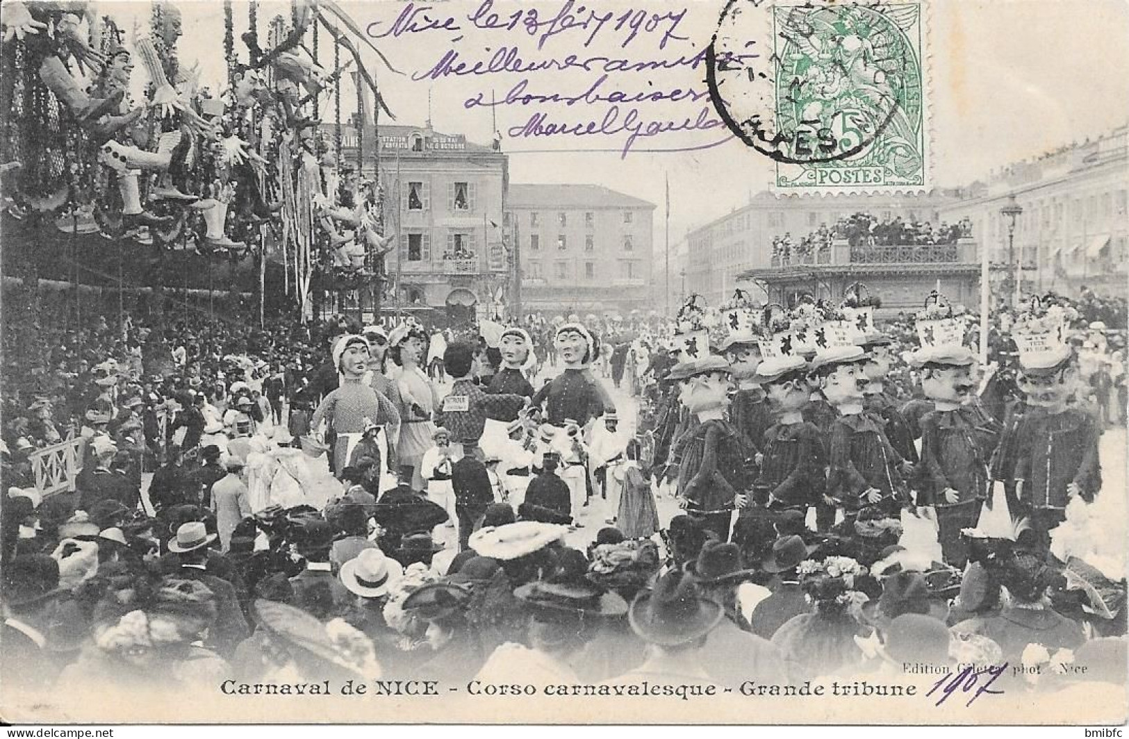 Carnaval De Nice - Corso Carnavalesque - Grande Tribune - Carnaval