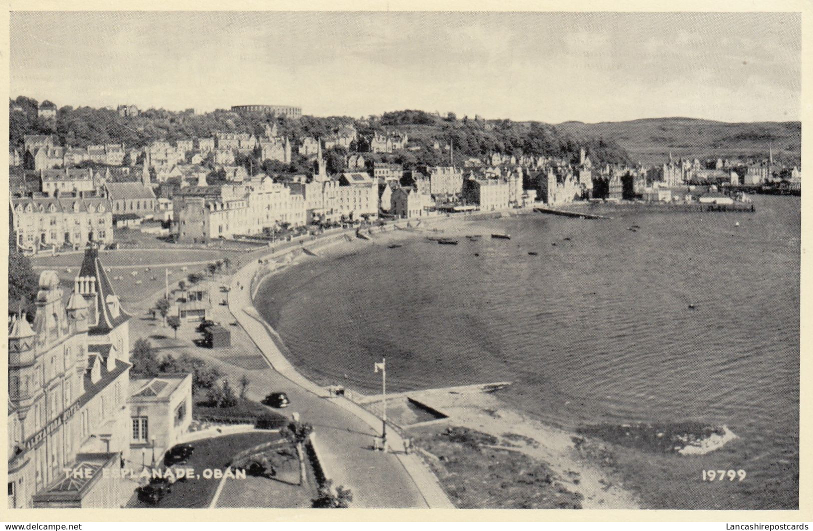 Postcard The Esplanade Oban  My Ref B14835 - Argyllshire