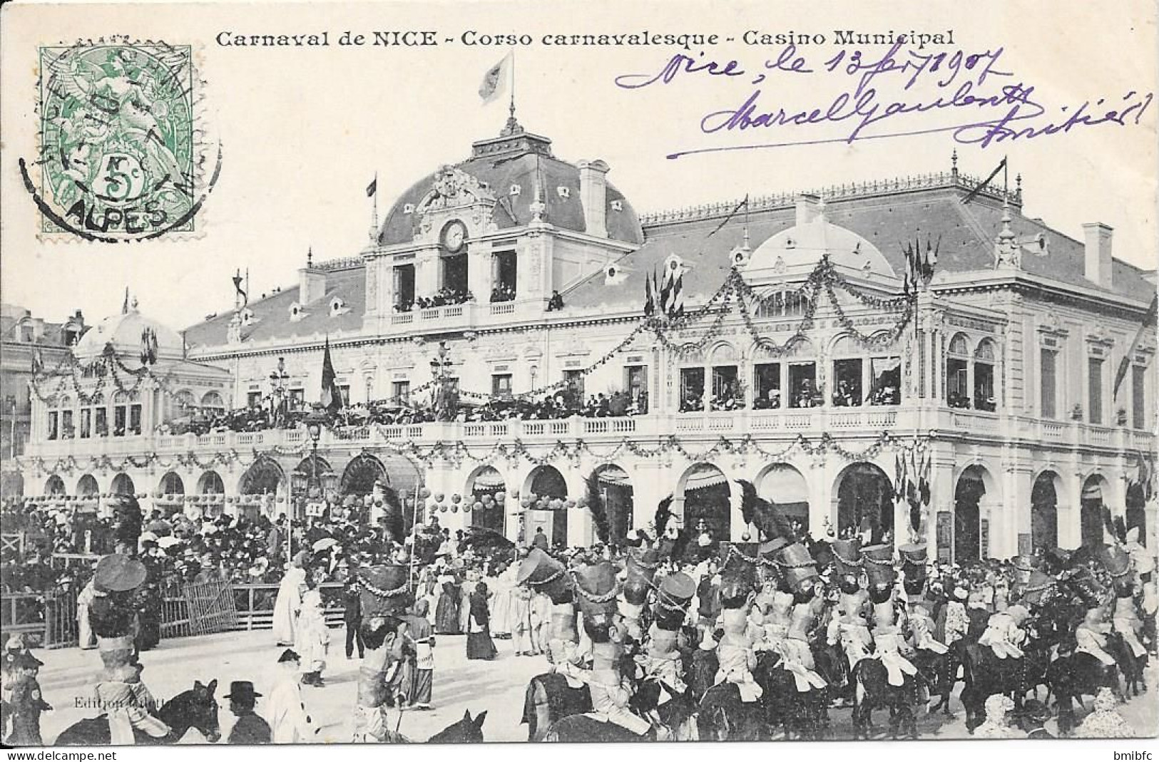 Carnaval De Nice - Corso Carnavalesque - Casino Municipal - Carnaval