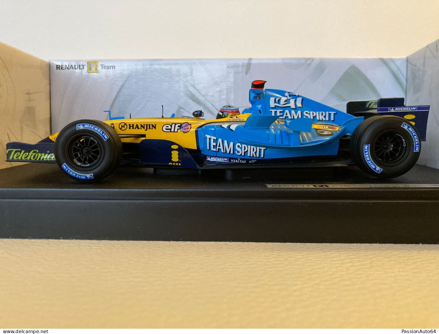 1/18 Hot Wheels Renault F1 R 25 Fernando Alonso World Champion 2005 No Minichamps GP Replicas Exoto BBR Quartzo CMR - Hot Wheels