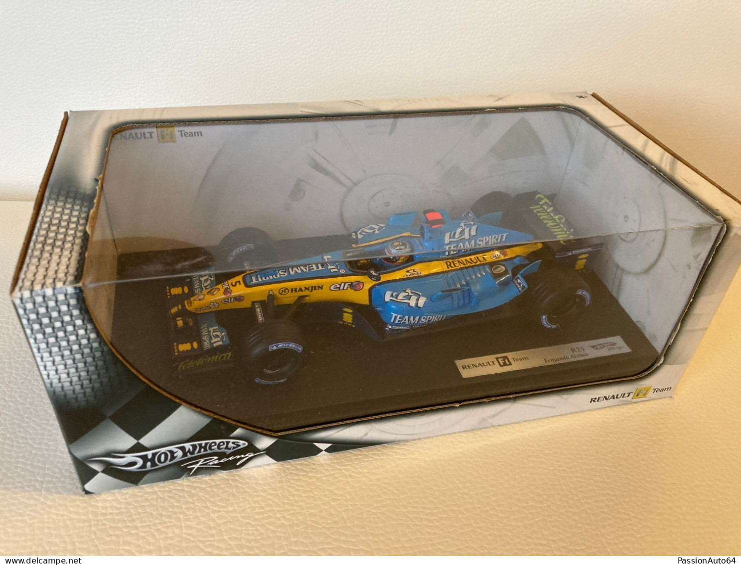 1/18 Hot Wheels Renault F1 R 25 Fernando Alonso World Champion 2005 no Minichamps GP Replicas Exoto BBR Quartzo CMR