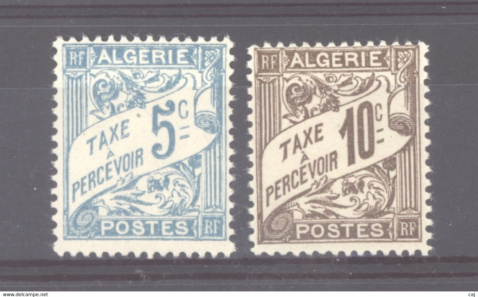 Algérie  -  Taxes  :  Yv  1A-2  ** - Timbres-taxe