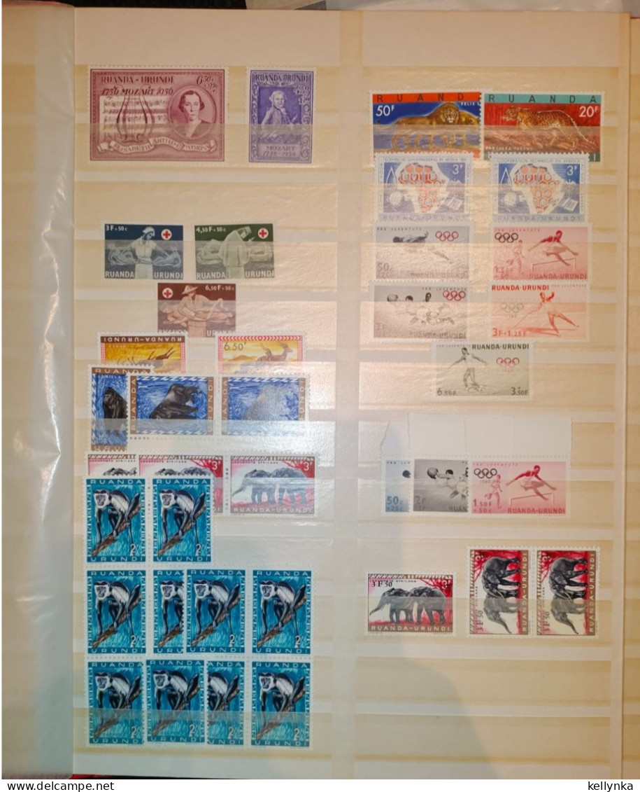 [2952] Ruanda Urundi & Rwanda - Accumulation Mostly MNH (13 Pictures)