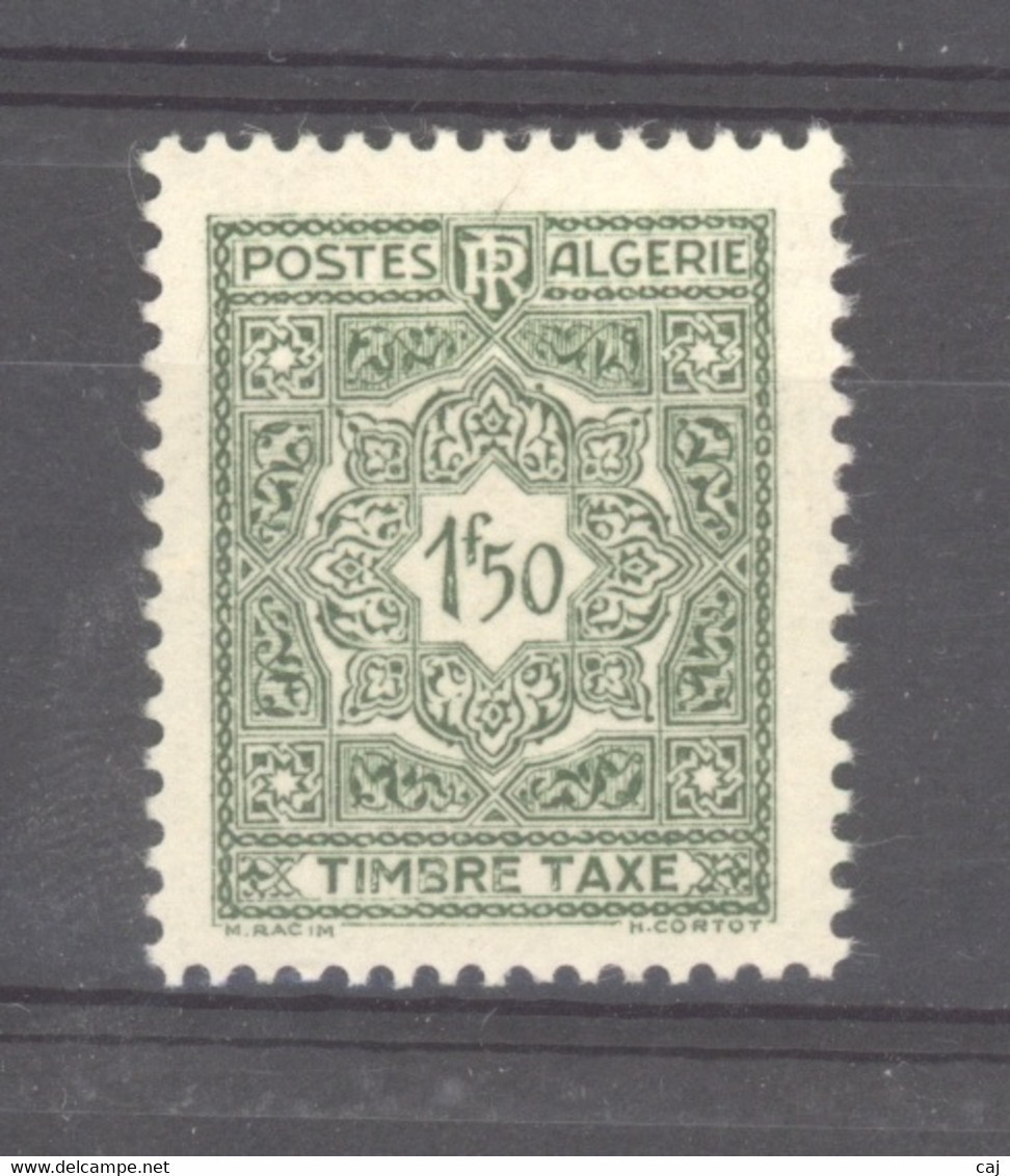 Algérie  -  Taxes  :  Yv  38  ** - Impuestos