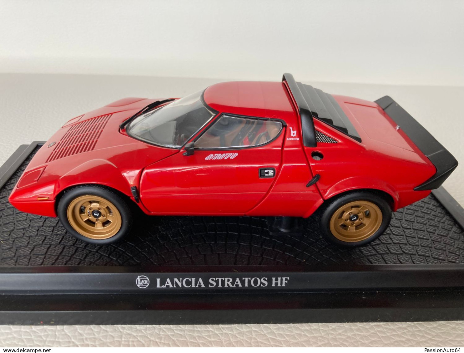 1/18 Kyosho Lancia Stratos HF Rouge No Ixo Sun Star Norev Solido Spark CMR Autoart Minichamps CMC Exoto - Kyosho