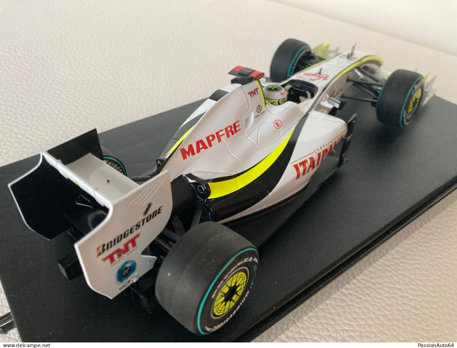 1/18 Minichamps Brawn GP BGP 001 Jenson Button Champion F1 2009 no BBR CMC Hot Wheels Gp Replicas Quartzo Exoto