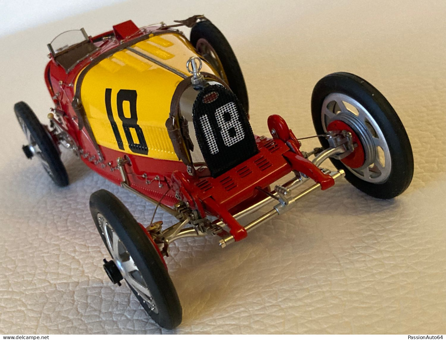 1/18 CMC Bugatti Type 35 #18 Espagne No Exoto BBR Autoart GP Replicas Tecnomodel Le Mans Miniature - CMC