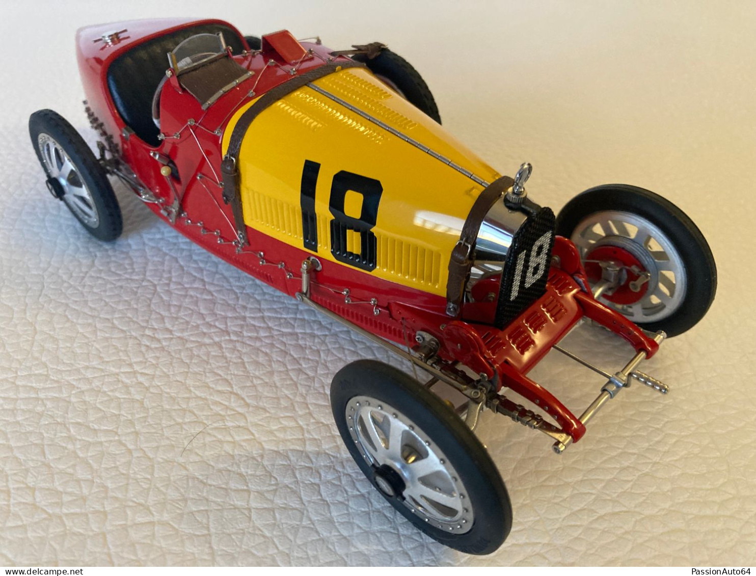 1/18 CMC Bugatti Type 35 #18 Espagne No Exoto BBR Autoart GP Replicas Tecnomodel Le Mans Miniature - CMC