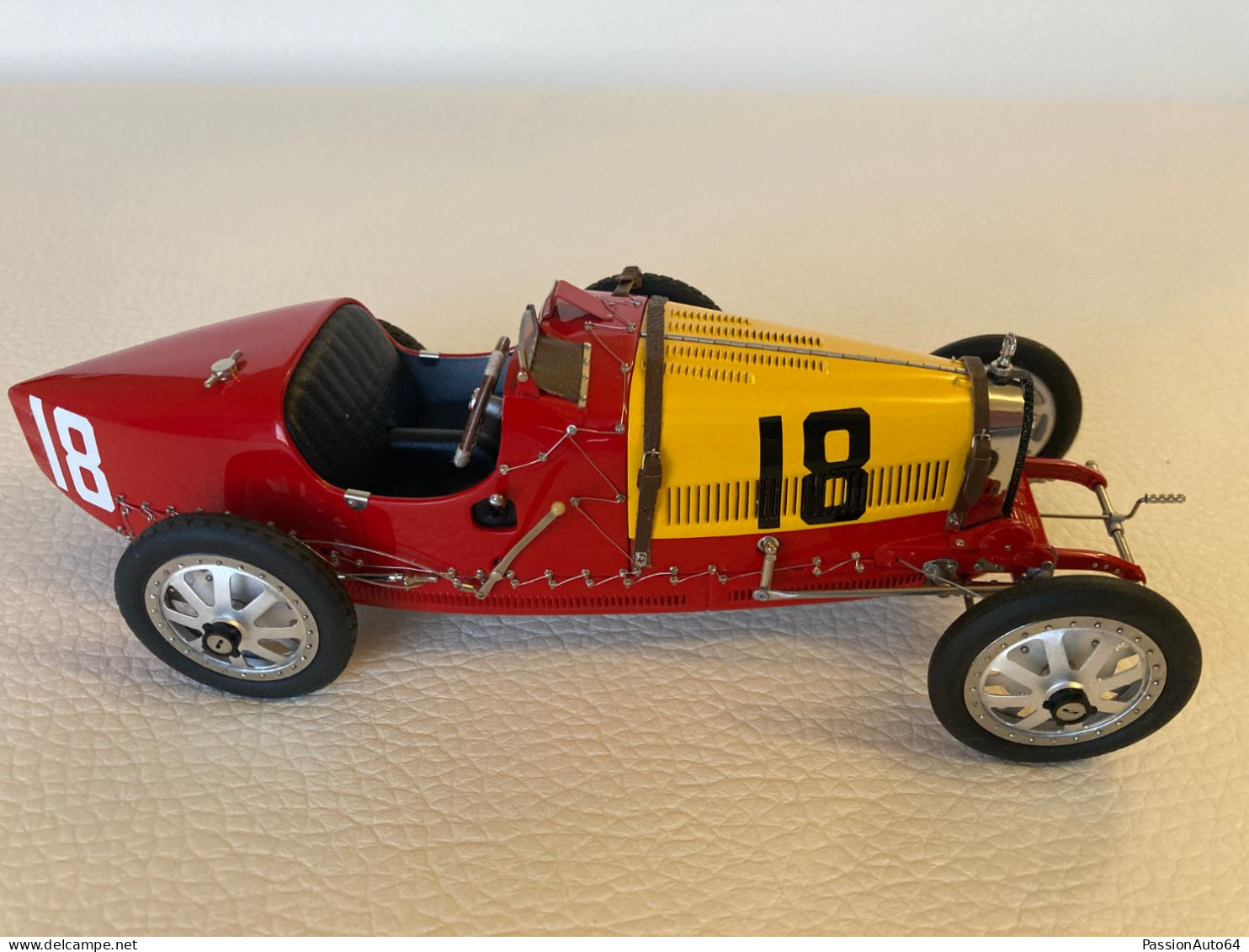 1/18 CMC Bugatti Type 35 #18 Espagne no Exoto BBR Autoart GP Replicas Tecnomodel Le Mans Miniature