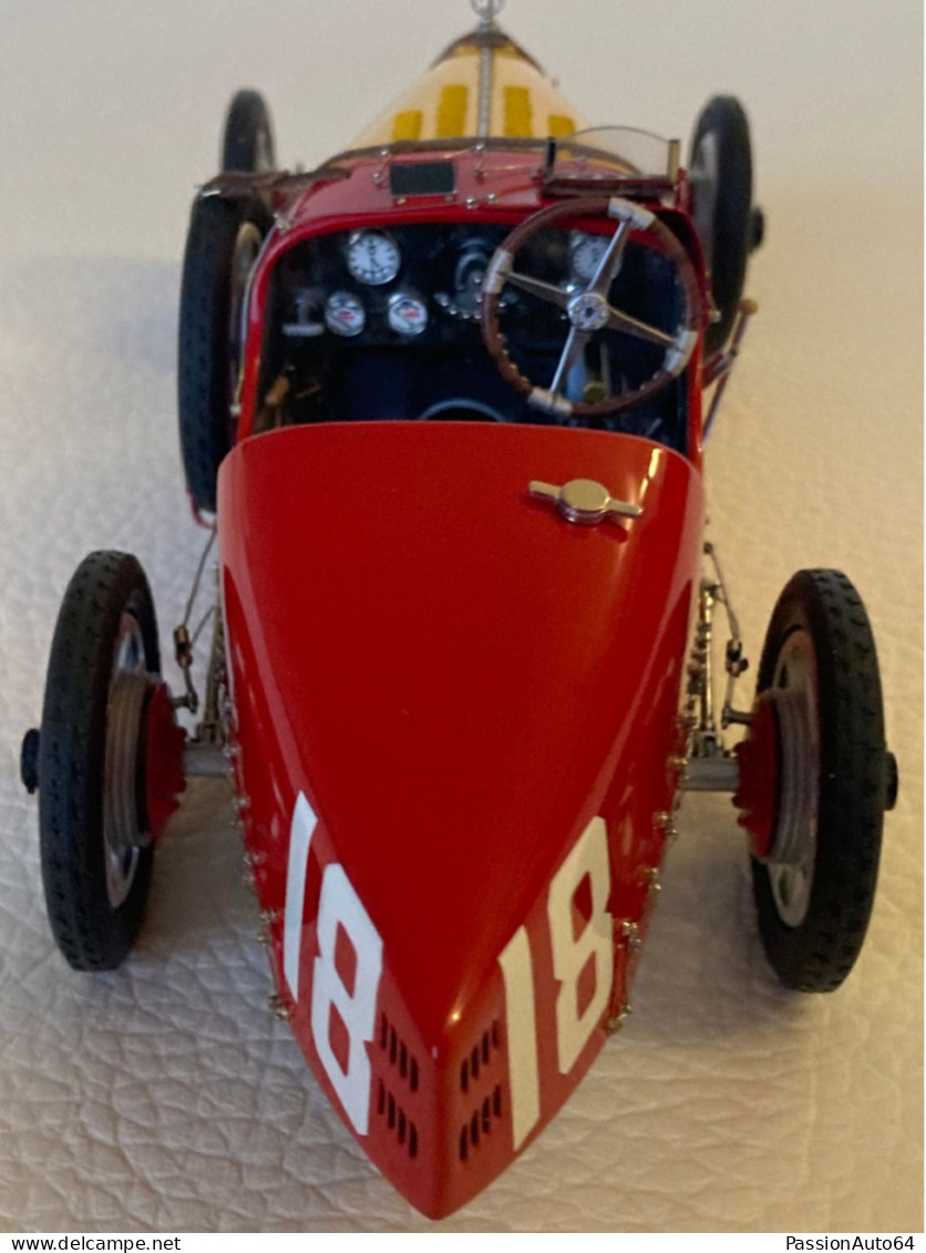 1/18 CMC Bugatti Type 35 #18 Espagne no Exoto BBR Autoart GP Replicas Tecnomodel Le Mans Miniature