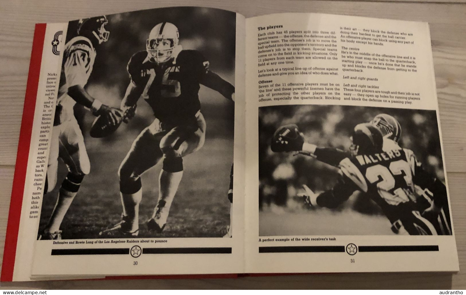 Livre Football Américain THE COMPLETE AMERICAN FOOTBALL BOOK Nicky Horne Paul MacCartney 1986 - 1950-Oggi