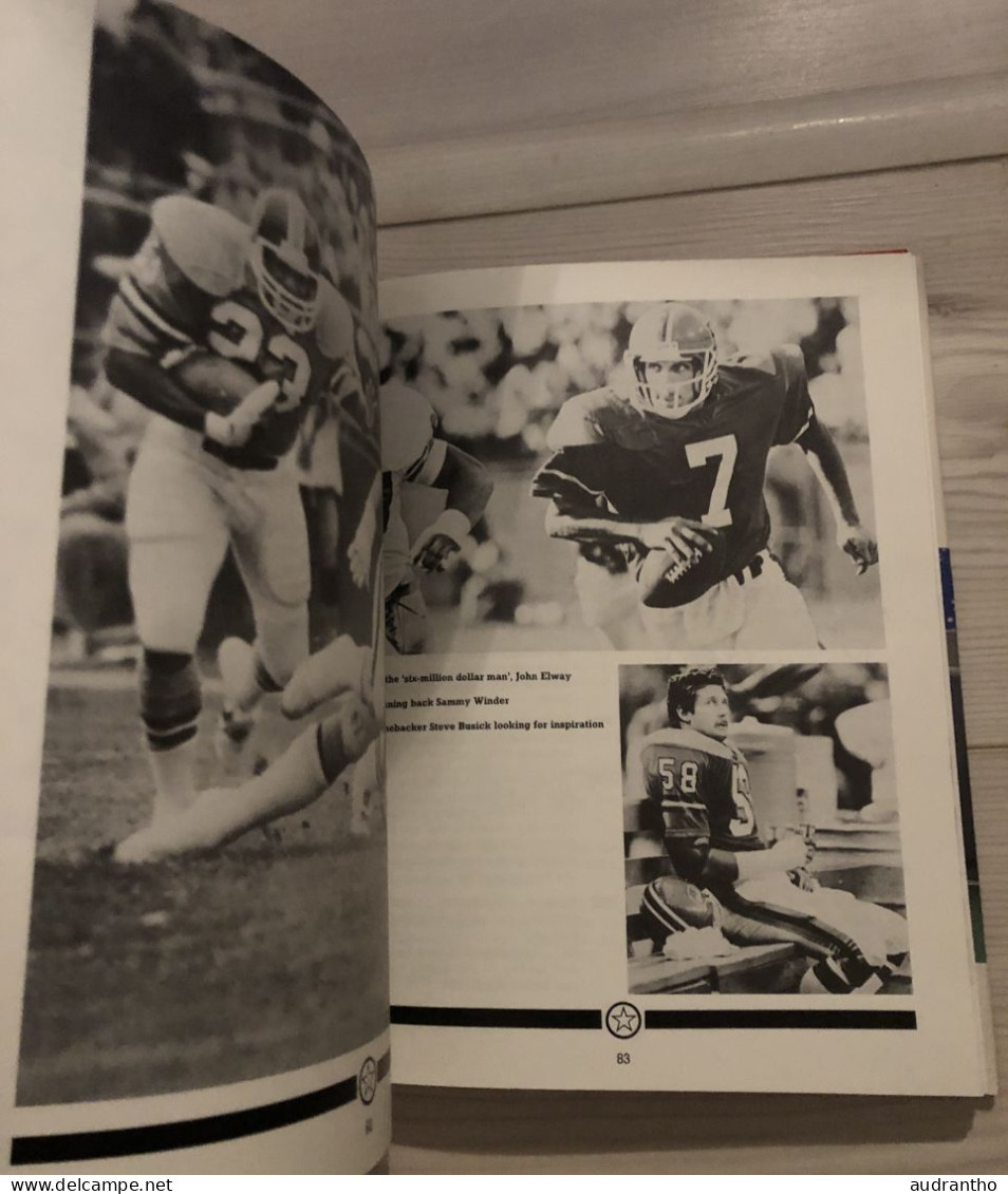 livre football américain THE COMPLETE AMERICAN FOOTBALL BOOK Nicky Horne Paul MacCartney 1986