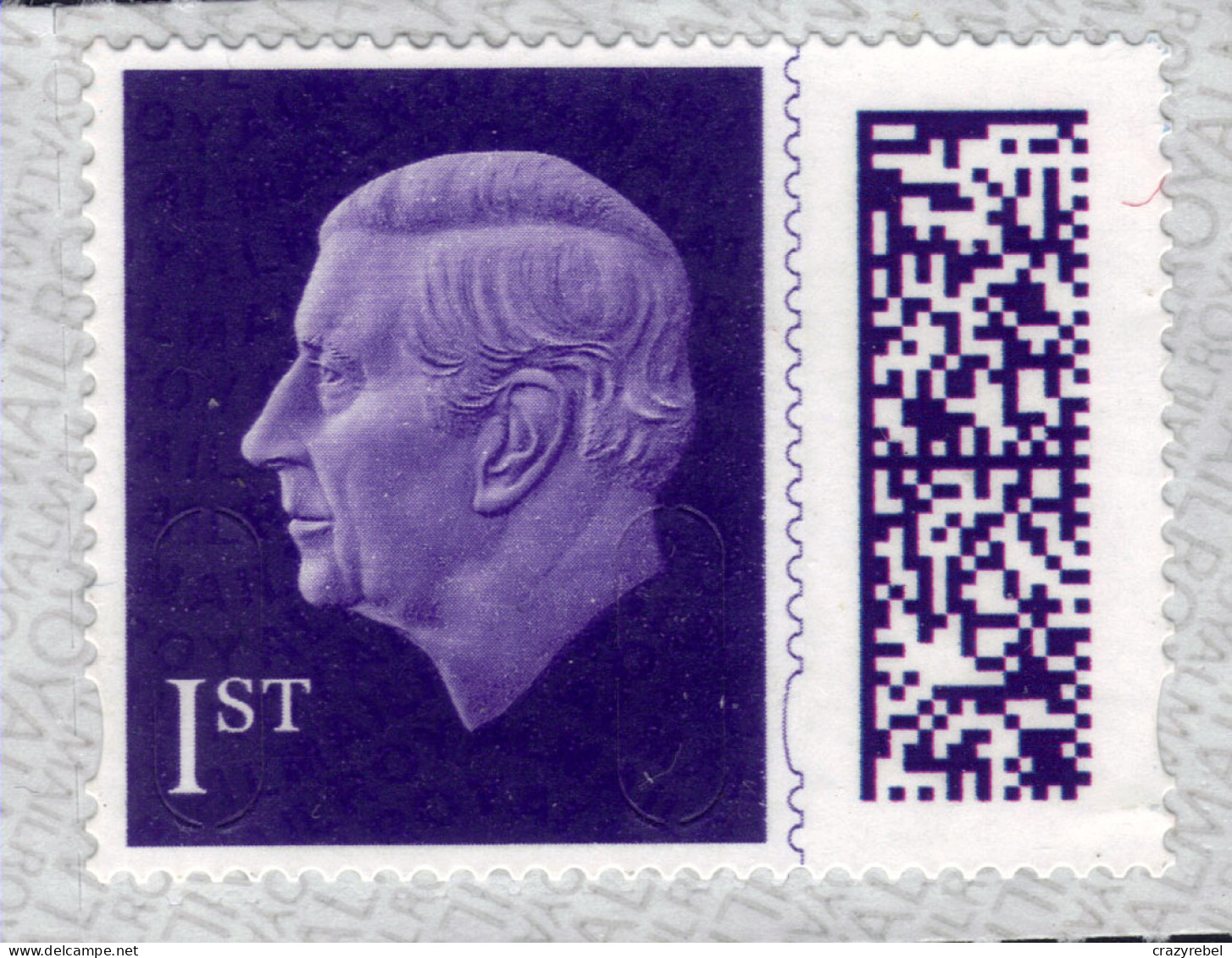 GB 2023 KC 3rd 1st Purple Barcode Machin MAIL Umm SG V5001 ( L578 ) - Unused Stamps