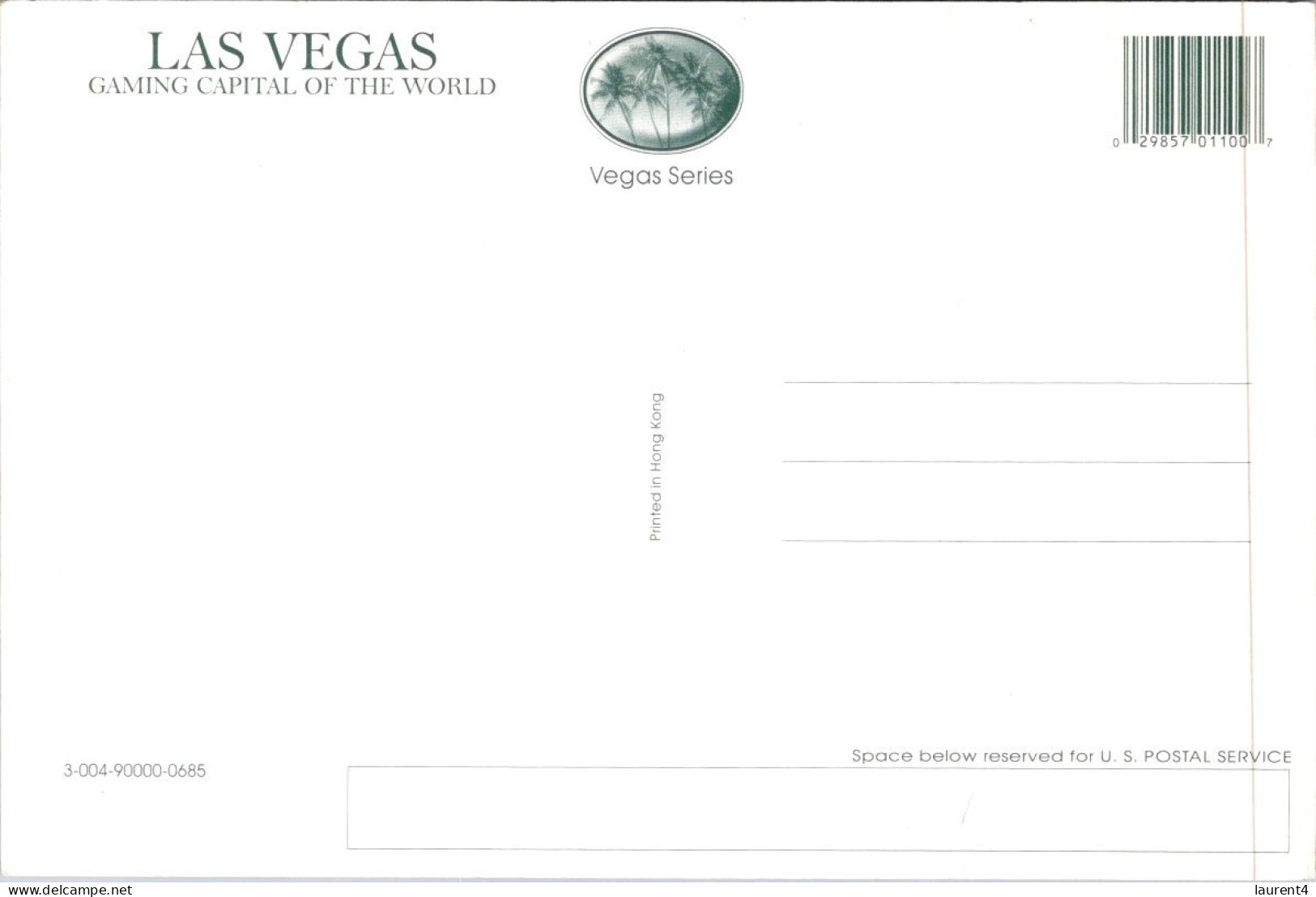 23-12-2023 (2 W 51) USA - City Of  Las Vegas (2 Postcards) - Las Vegas