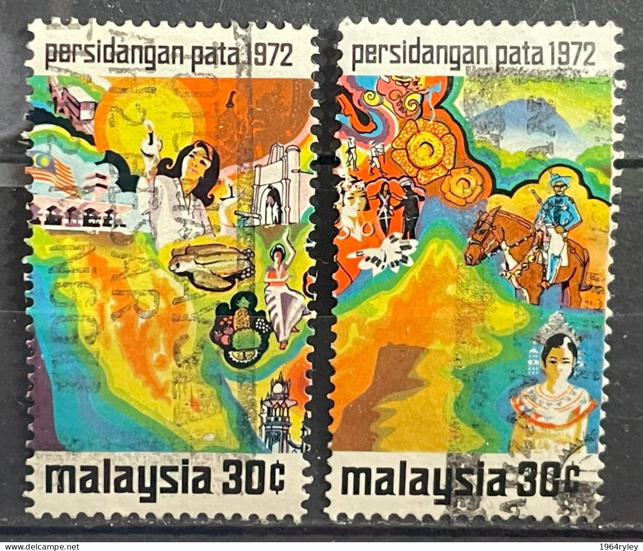 MALAYSIA -  (0) - 1972  # 95 A,C - Malaysia (1964-...)