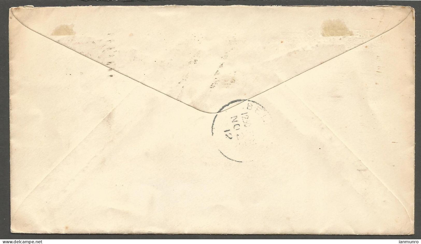 1912 T Eaton Co Corner Card Cover 2c Admiral Toronto Ontario To Ireland (receiver) - Histoire Postale