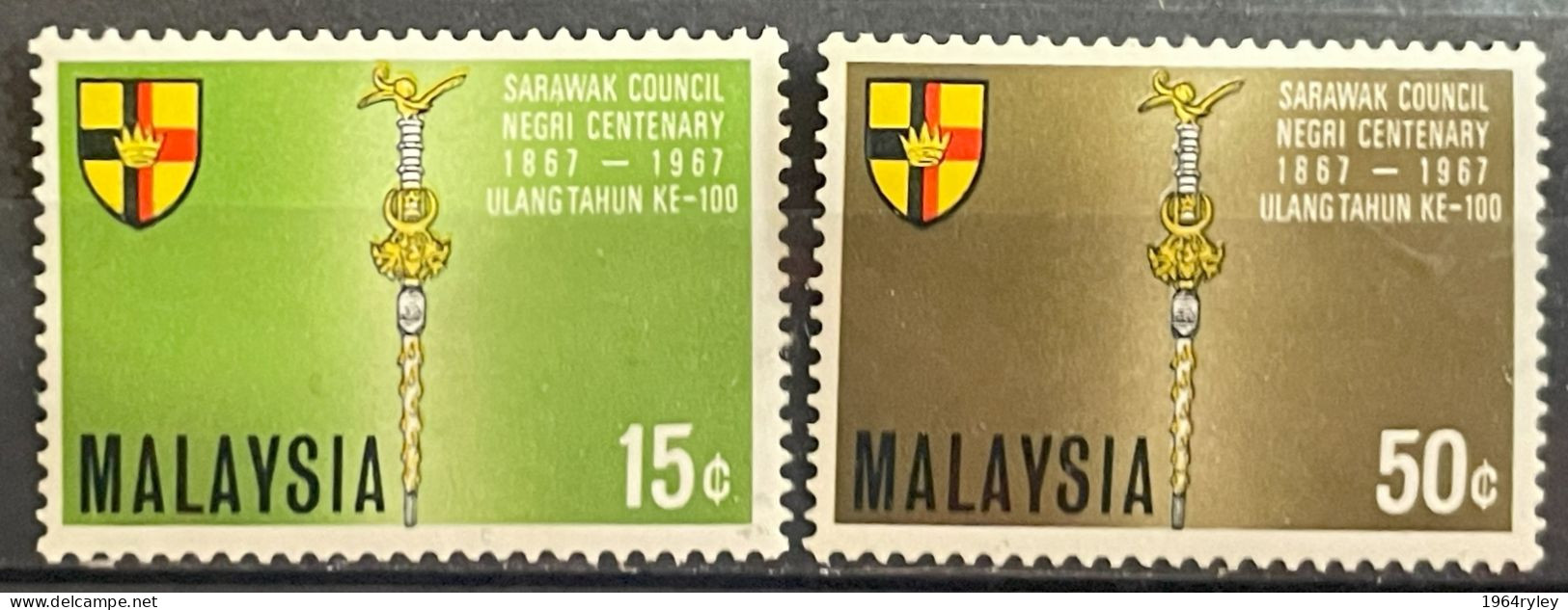 MALAYSIA -  MNH** - 1967  # 46/47 - Malaysia (1964-...)