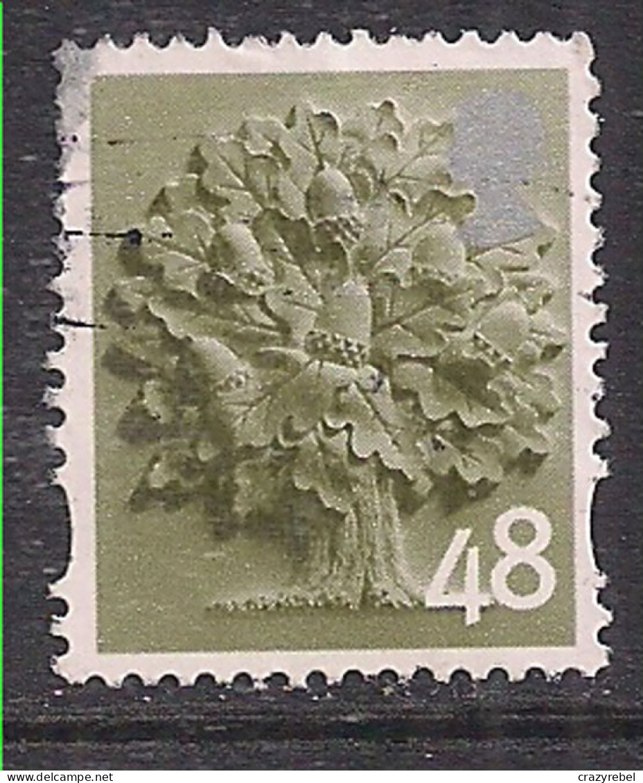 GB 2007 QE2 48p England Regional Oak Tree SG EN 12 ( J945 ) - England