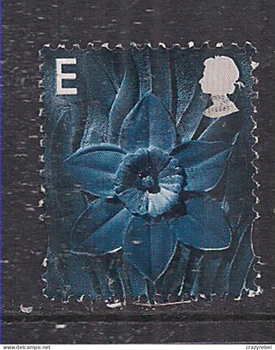 Wales GB 1999 - 02 QE2 Euro Post Daffodil Used SG W 85 ( K612 ) - Galles