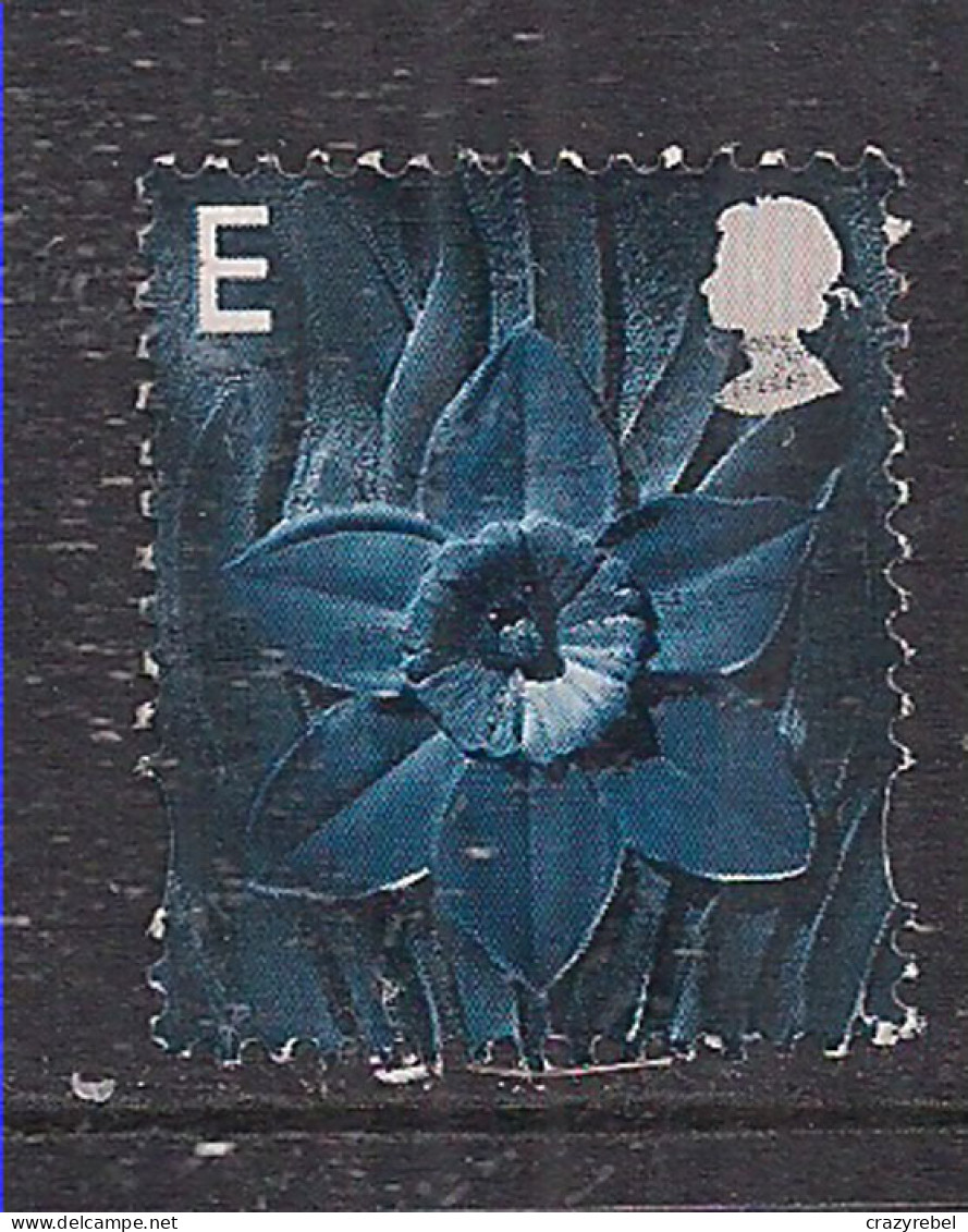 Wales GB 1999 - 02 QE2 Euro Post Daffodil Used SG W 85 ( K612 ) - Gales