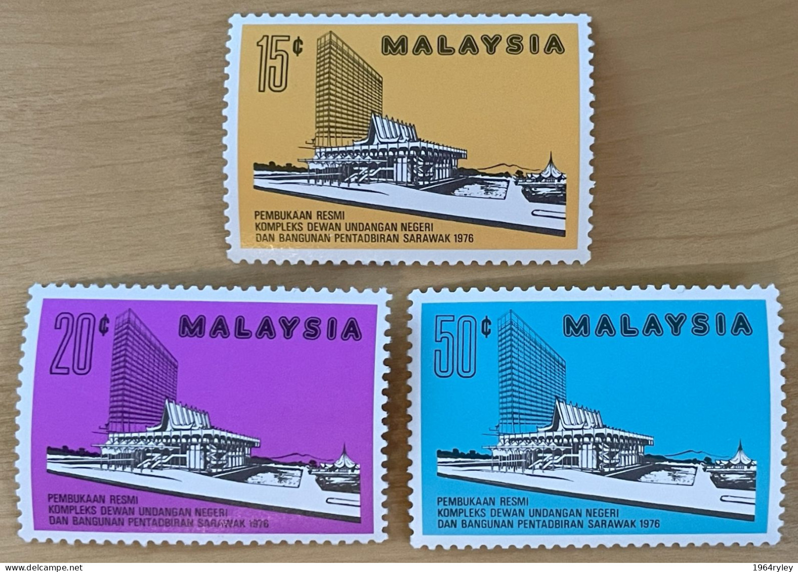 MALAYSIA -  MNH** - 1976  # 144/146 - Malaysia (1964-...)