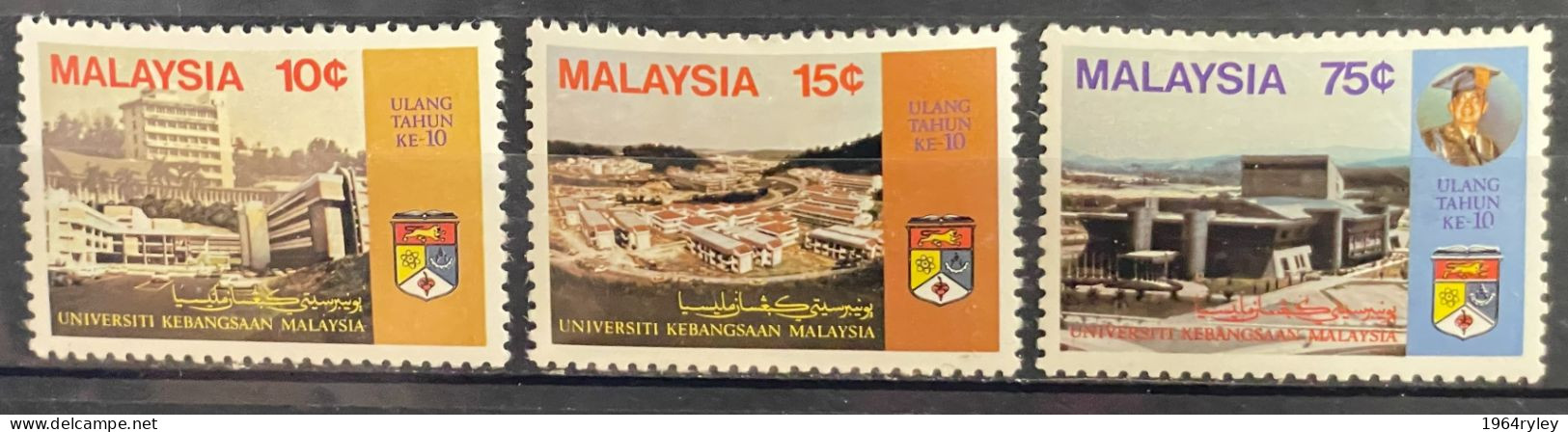 MALAYSIA -  MNH** - 1980  # 210/212 - Malaysia (1964-...)