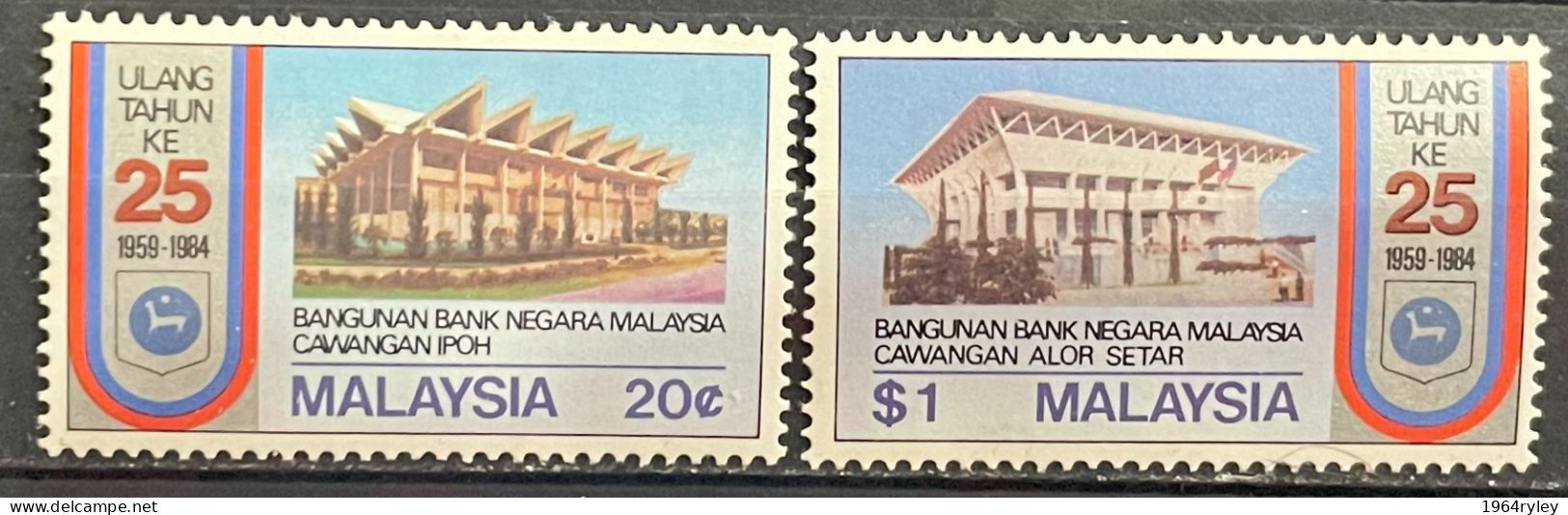 MALAYSIA -  MNH** - 1984  # 270/271 - Malaysia (1964-...)