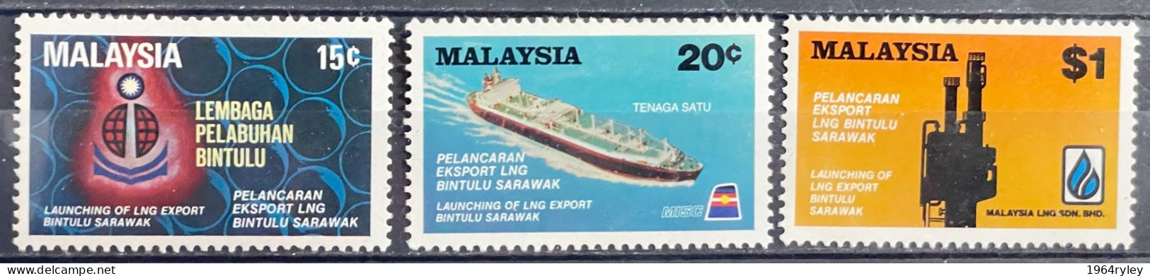 MALAYSIA -  MNH** - 1983  # 254/256 - Malaysia (1964-...)