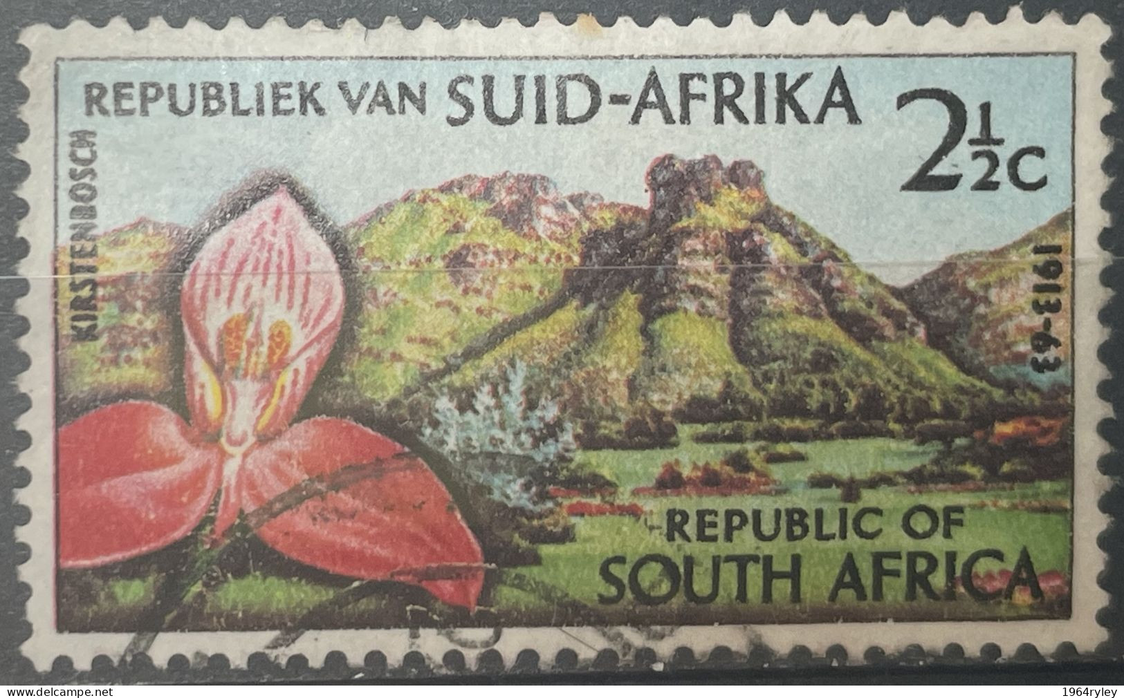 SOUTH AFRICA - (0) - 1963   # 313 - Usati