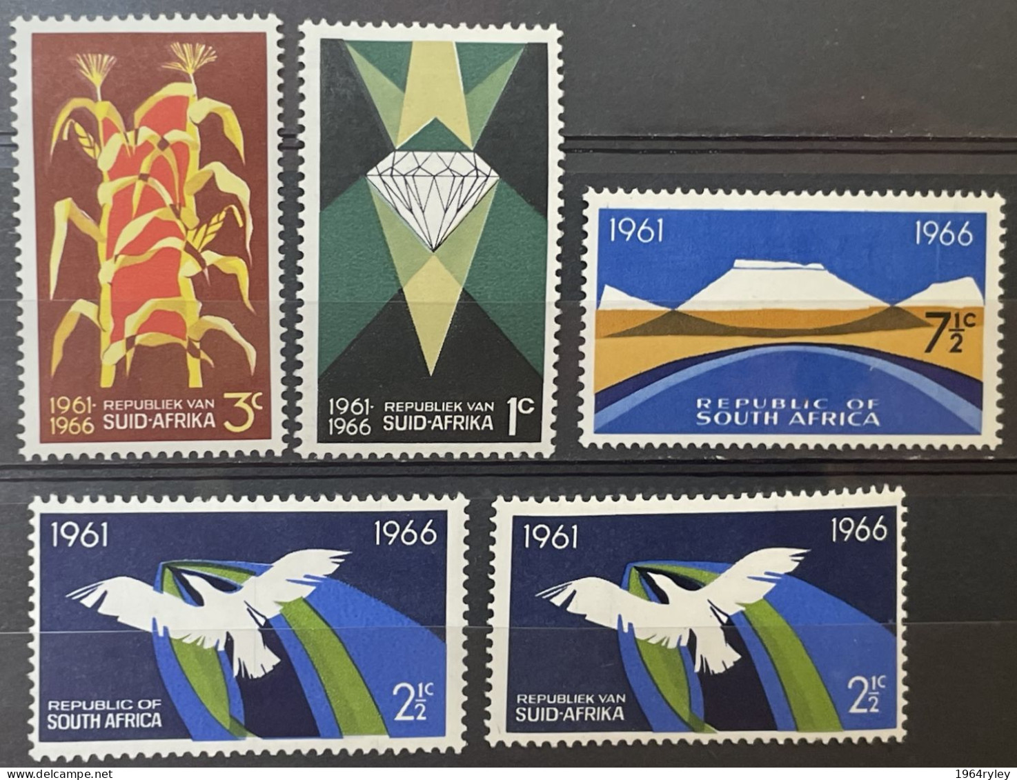 SOUTH AFRICA - MH* - 1966   # 310/313  5 STAMPS - Nuevos