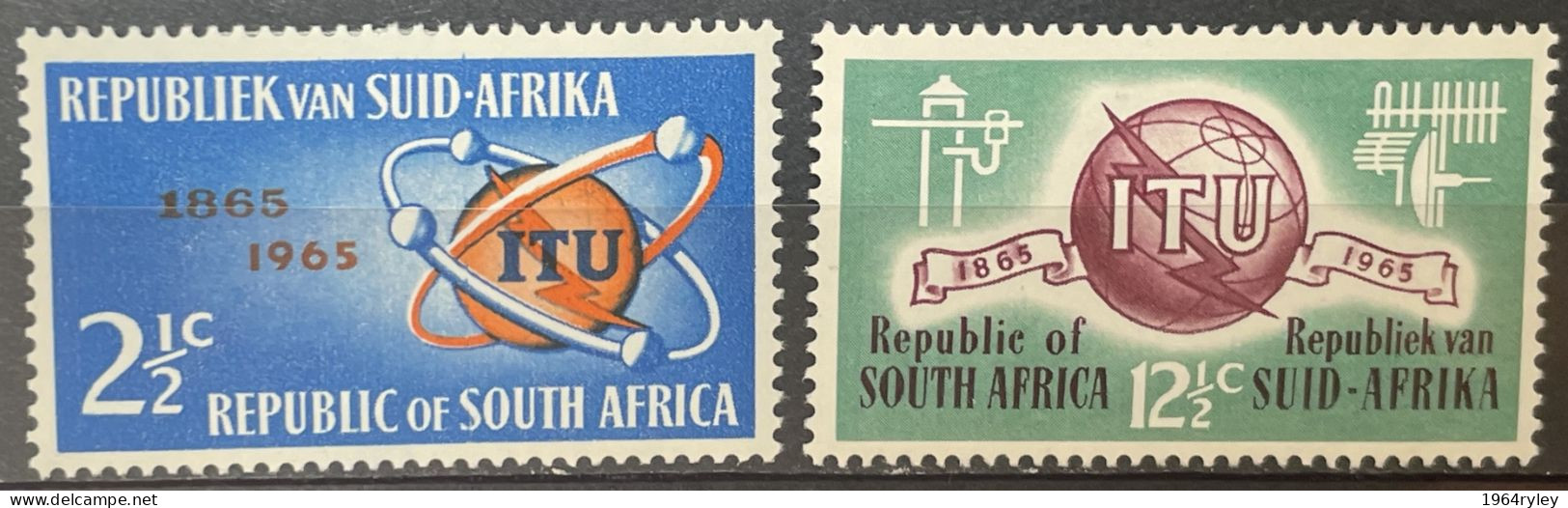 SOUTH AFRICA - MH* - 1965   # 344/345 - Nuovi