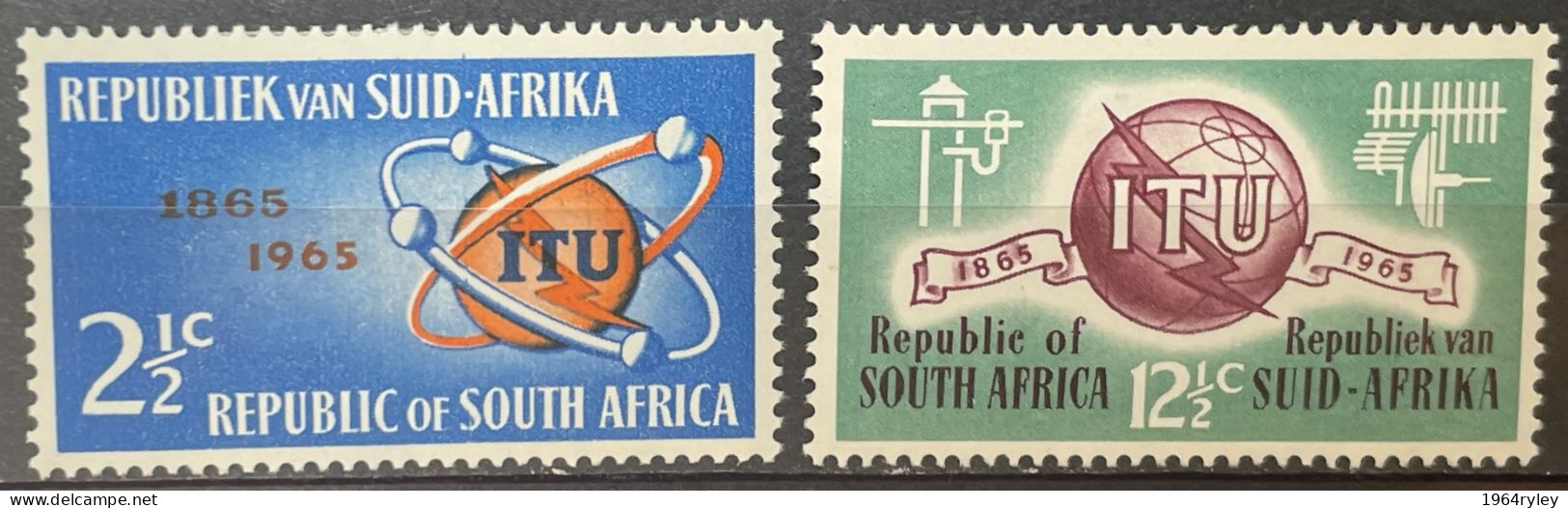 SOUTH AFRICA - MH* - 1965   # 344/345 - Ongebruikt