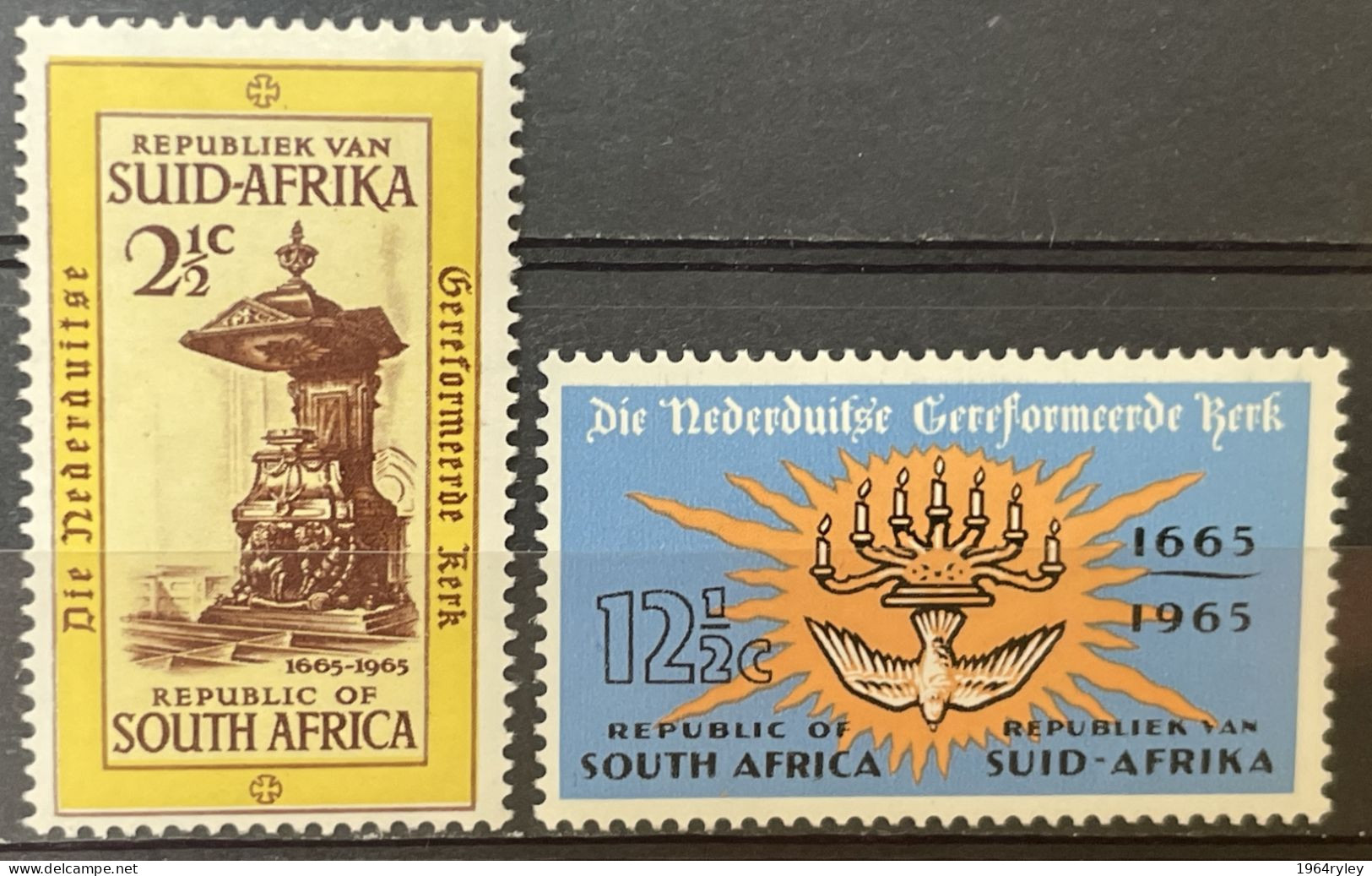 SOUTH AFRICA - MH* - 1965   # 346/347 - Unused Stamps