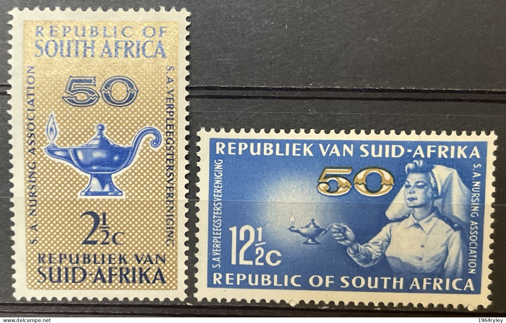 SOUTH AFRICA - MH* - 1964   # 342/343 - Unused Stamps