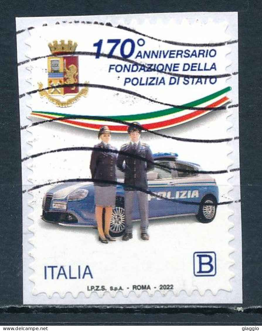 °°° ITALIA 2022 - POLIZIA DI STATO °°° - 2021-...: Oblitérés