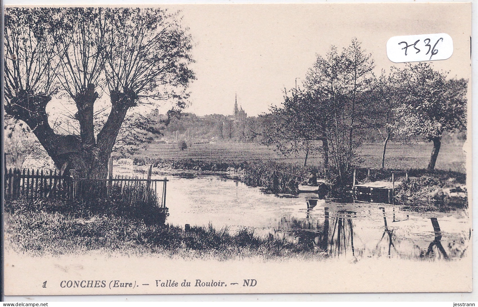 CONCHES- VALLEE DU ROULOIR - Conches-en-Ouche